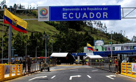 Ecuador confirma el secuestro de dos personas en frontera colombiana